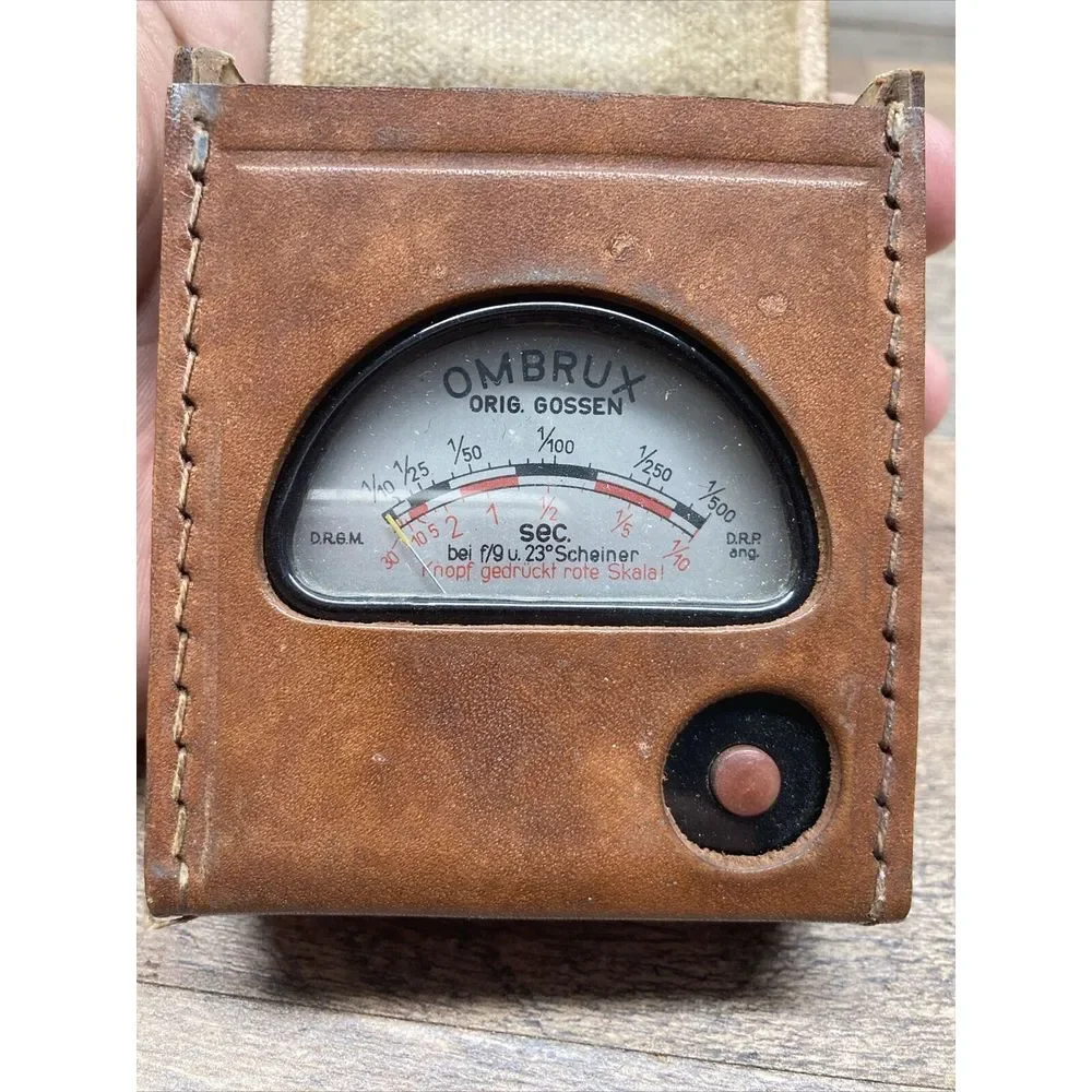 GOSSEN OMBRUX LEICA‎ historic exposure meter iconic vintage Germany